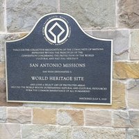Plaque San Antonio Missions