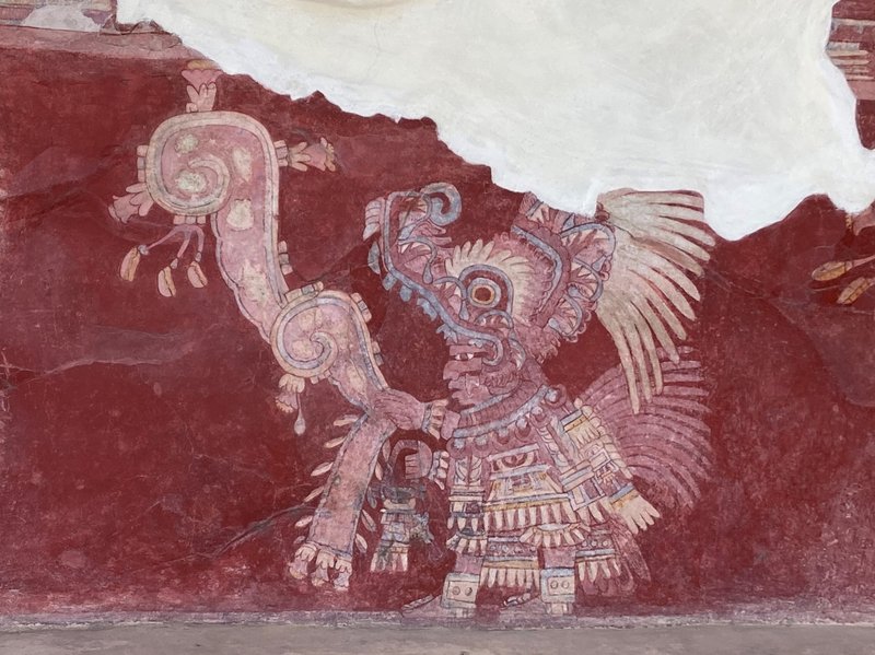 Mural at Tepantitla Palace, Teotihuacan