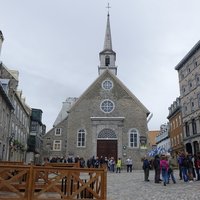 Quebec Notre Dame de Victoire church