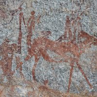 Rock art at Matobo Hills