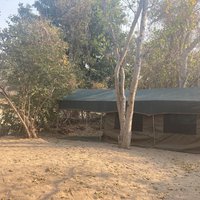 Mana Pools Chitake Springs campsite