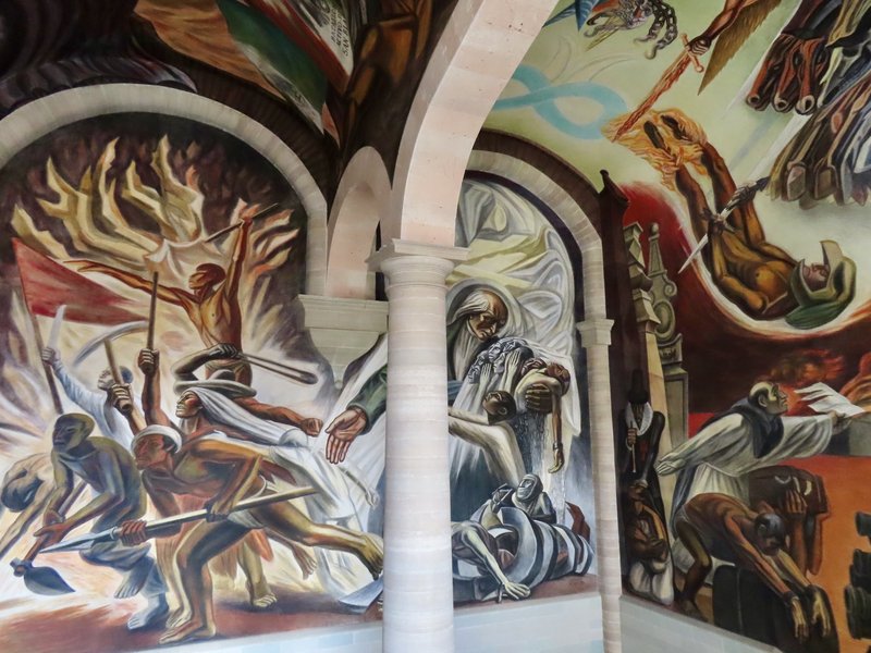 José Chávez Morado at the Alhóndiga de Granaditas (KJM)