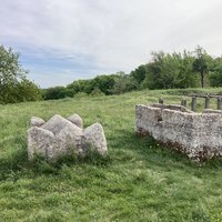 Sarcophagus at Porolissum (Dacian Limes)