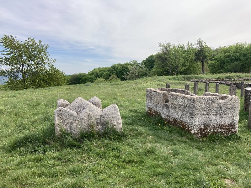 Sarcophagus at Porolissum (Dacian Limes)