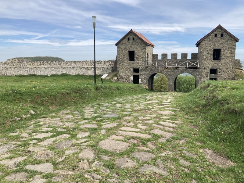 Reconstructed Gate at Porolissum (Dacian Limes)
