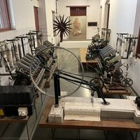 Spinning wheels at Sabarmati Ashram
