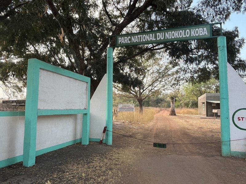 Niokolo Koba entrance