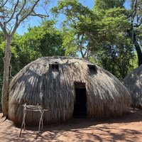 Traditional hut at Kaya Kauma