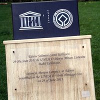 Plaque of Selimiye Mosque