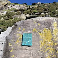 Plaque Skellig Michael