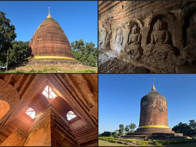 Phayamar Stupa / Rahanda Cave Temple / Bawbaw Gyi Stupa / Payahtuang Temple