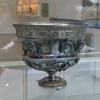 Lower German Limes: Roman beaker at Museum Het Valkhof