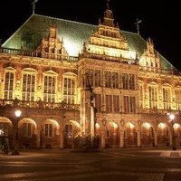 Town Hall and Roland, Bremen by Ian Cade