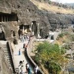 Ajanta Caves by Christer Sundberg