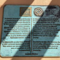 Plaque of El Pinacate