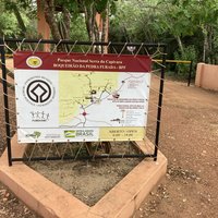 Plaque Serra da Capivara