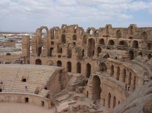 Amphitheater of El Jem by Ian Cade
