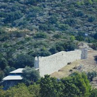 Athos Ruins Zygos Monastery