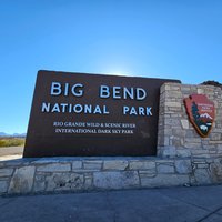 Entrance Big Bend NP