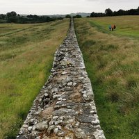 Hadrians Wall near Birdoswald Roman Fort