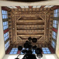 Ceiling in Bait Farhy, Damascus