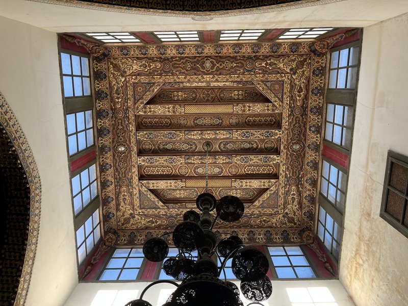 Ceiling in Bait Farhy, Damascus