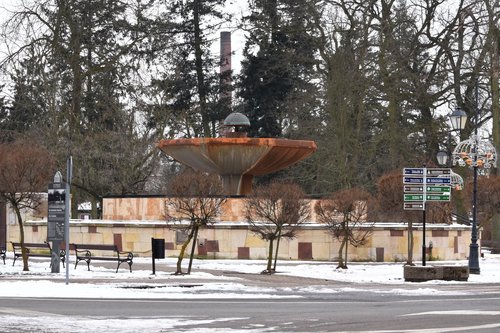 "Grzybek" (Mushroom) Fountain