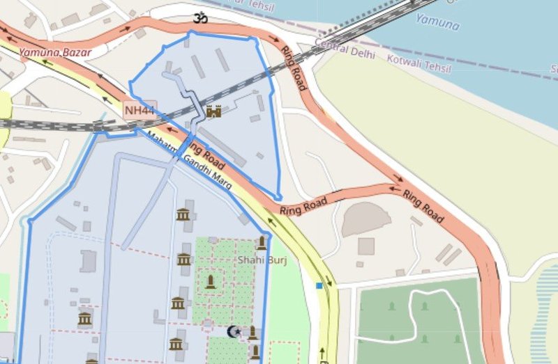 Core Zone Avoiding a Ring Road