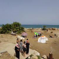 Beach scene in Carthage
