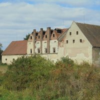 Trnovany village, old drying house