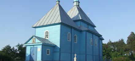Worship wooden architecture in Polesye