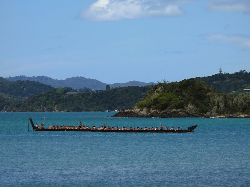 Ceremonial War Canoe at Waitangi