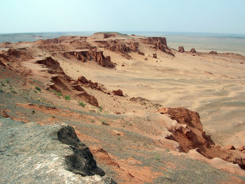 Cretaceous Dinosaur Fossil Site Bayanzag