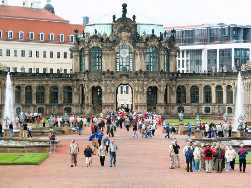 Dresden Zwinger courtyard