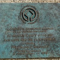 Plaque of El Escurial