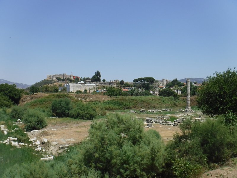 Isa Bey Mosque, Ayasoluk Kalesi, and Temple of Artemis, Ephesus