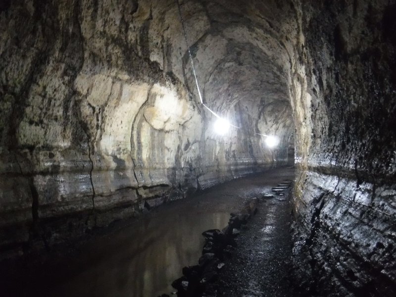 Laval tunnel, El Chato, Santa Cruz, Galapagos Islands