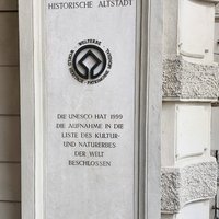 Plaque on the Town Hall of Graz