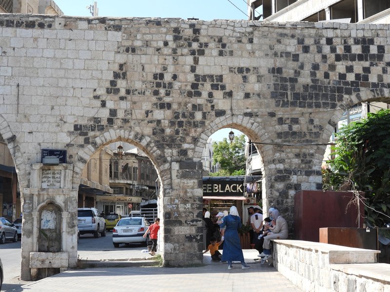 In the streets of Hama