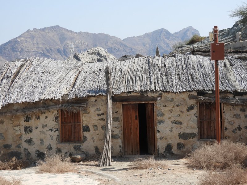 Hatta adobe dwellings