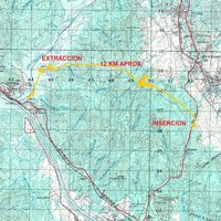 Route of the 12km hike