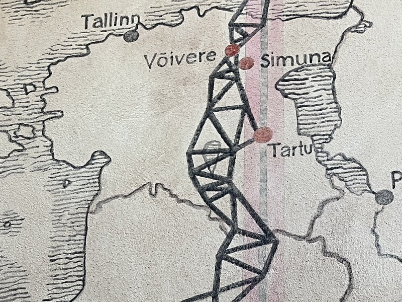 Struve Arc display in Tartu