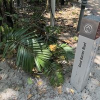 Plaque of Great Barrier Reef