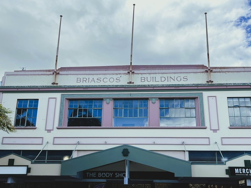 Briascos Buildings in Napier