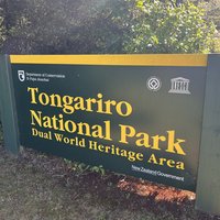Plaque of Tongariro
