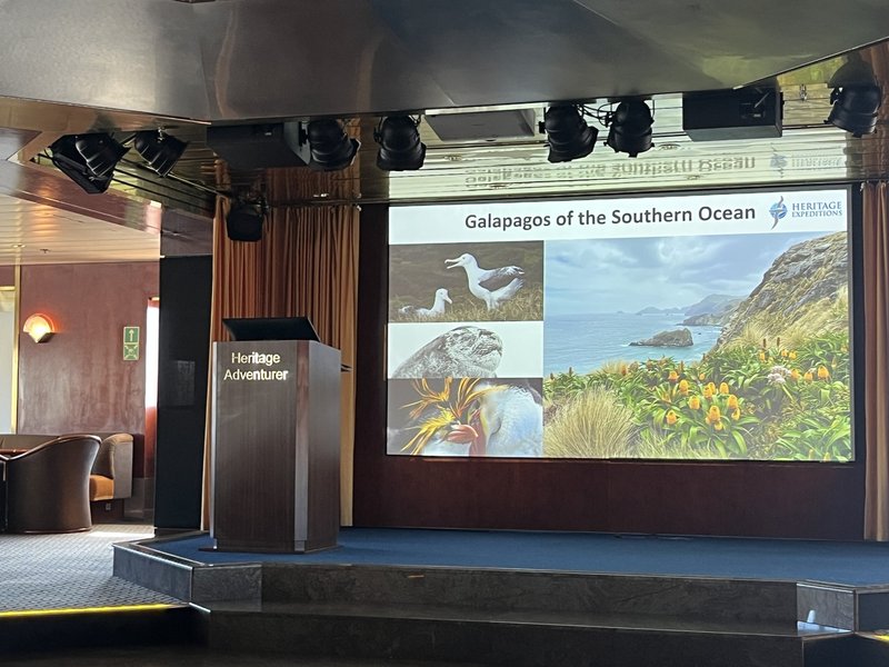 There will be presentations...