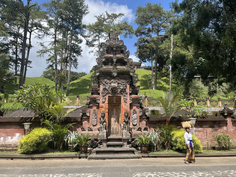 Gate at Pura Tirta Empul, Bali