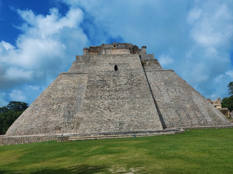 Uxmal&#x27;s iconic Pyramid of the Magician