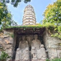 2 Giant Buddhas & Pagoda, Dazu