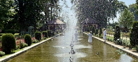 Mughal Gardens in Kashmir